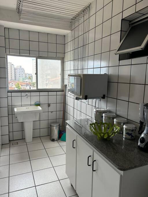 Apartamento De 3 Quartos Na Praia Da Fonte Guarapari Bagian luar foto
